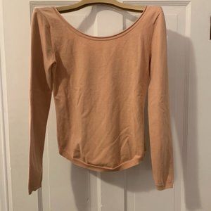 Lemaire boat neck ballet pink sweater